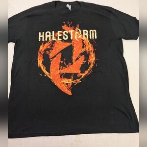 Halestorm Band Twe Black With Red Halestorm Logo XL